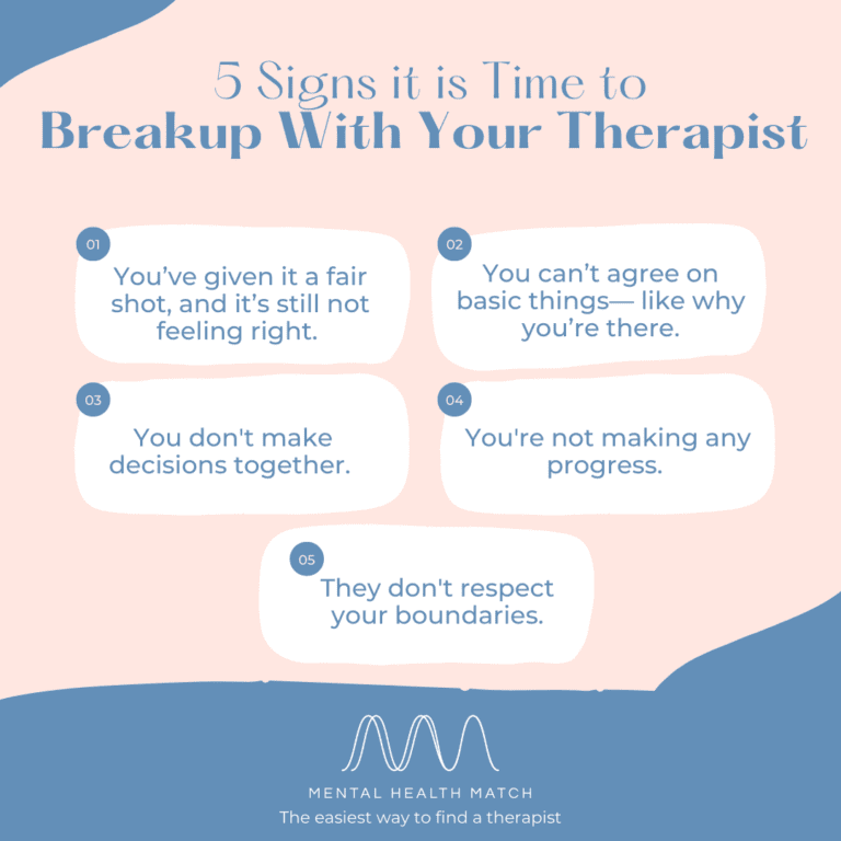 Should you break up with your therapist?